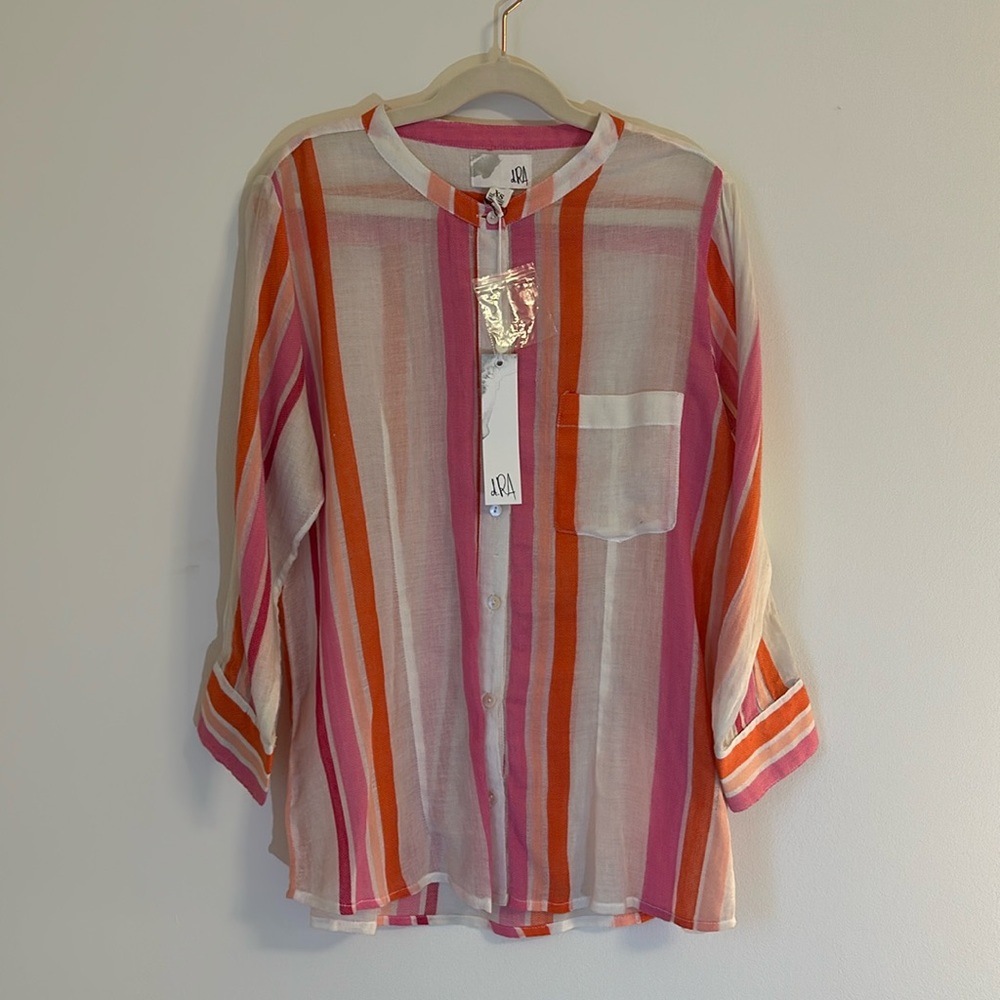 New d.RA Designer 3/4 sleeve blouse top